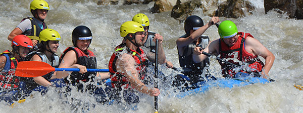 mehr Infos über Rafting erfahren BAC Rafting