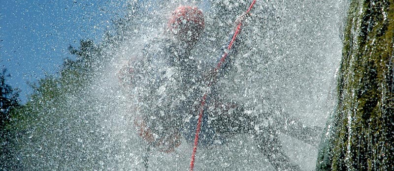 BAC Canyoning Black Shower