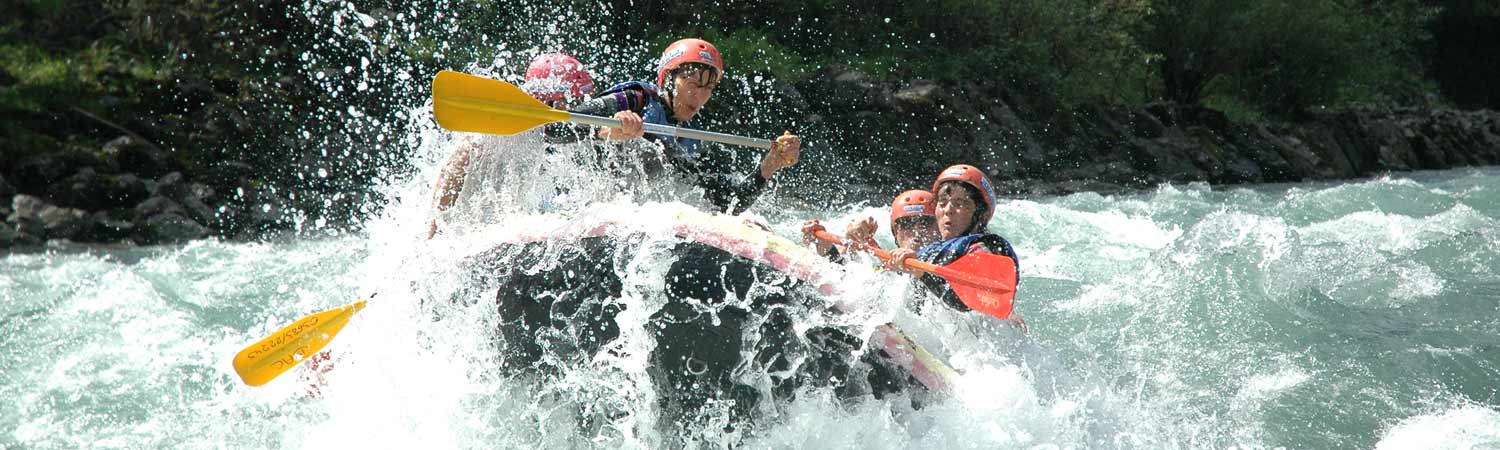 Rafting Wochenende ist Abenteuer pur - Rafting im Wildwasser